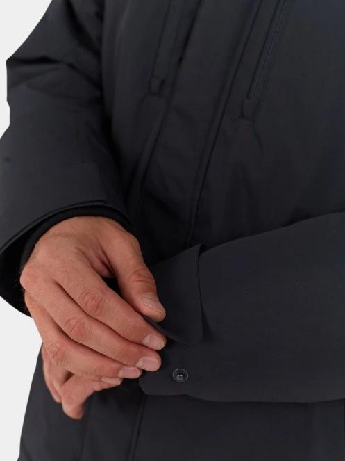 Fundango Spirit Parka Jacket férfi télikabát fekete színben 8