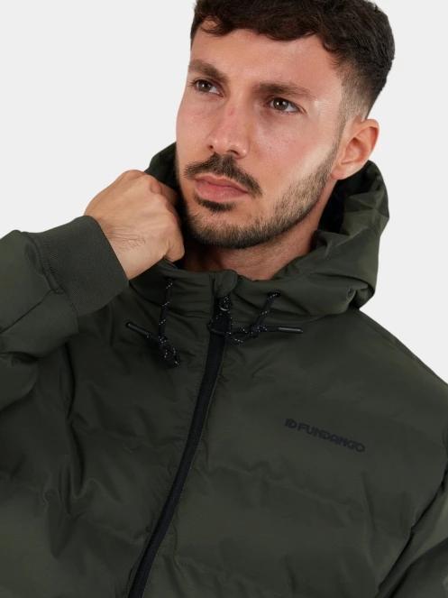 Fundango Patriot Padded Jacket férfi átmeneti kabát oliva színben 5
