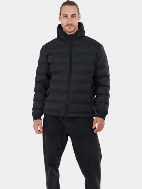 Fundango Patriot Padded Jacket férfi steppelt átmeneti kabát fekete színben 2