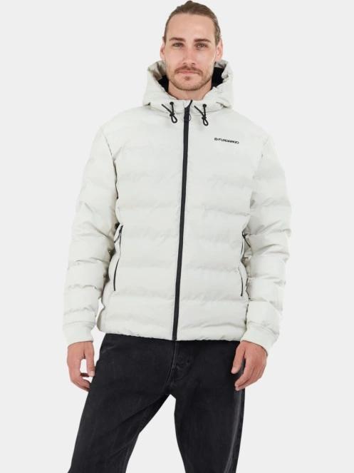 Fundango Patriot Padded Jacket férfi steppelt átmeneti kabát homok színben 2