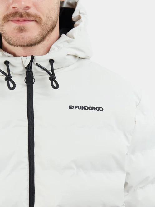 Fundango Patriot Padded Jacket férfi steppelt átmeneti kabát homok színben 5