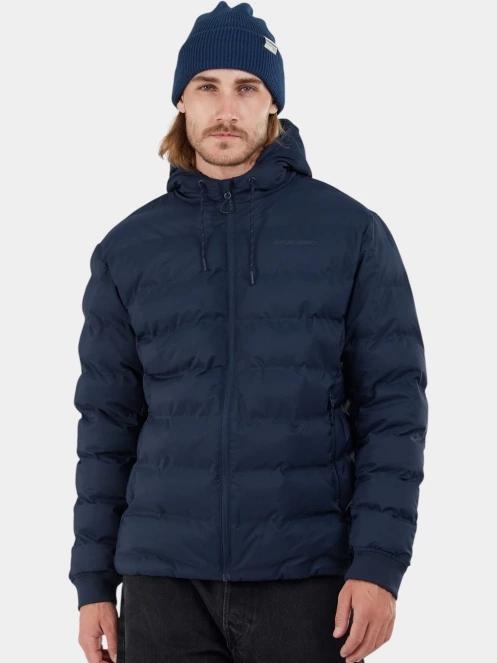 Fundango Patriot Padded Jacket férfi steppelt átmeneti kabát sötétkék színben 2