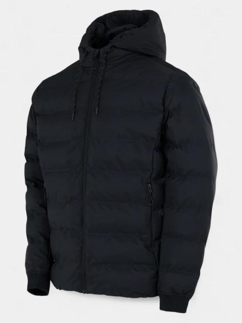Fundango Patriot Padded Jacket férfi steppelt átmeneti kabát fekete színben 9