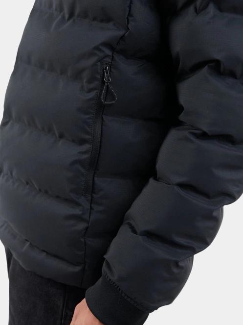 Fundango Patriot Padded Jacket férfi steppelt átmeneti kabát fekete színben 6
