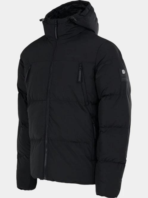 Fundango Ewan Puffer Jacket férfi átmeneti kabát fekete színben 8
