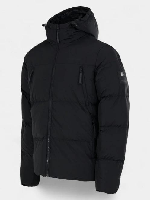 Fundango Ewan Puffer Jacket férfi átmeneti kabát fekete színben 8