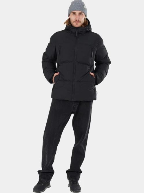 Fundango Ewan Puffer Jacket férfi átmeneti kabát fekete színben 4