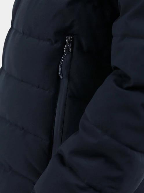 Fundango Hubble Padded Jacket férfi steppelt átmeneti kabát sötétkék színben 5