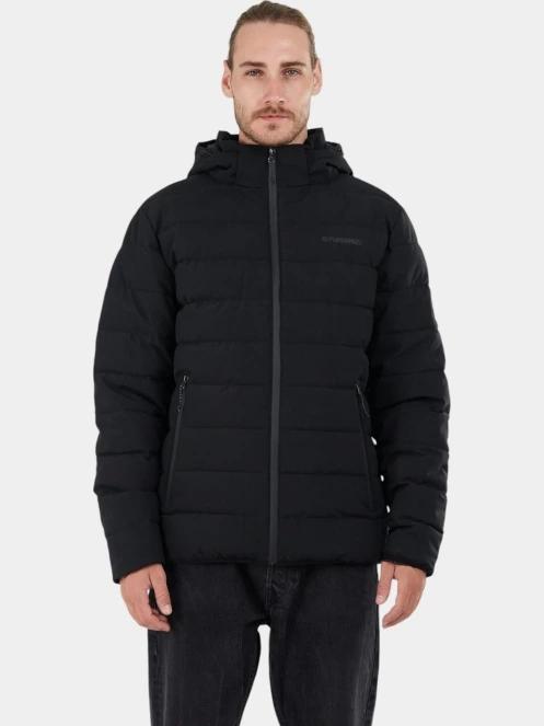 Fundango Hubble Padded Jacket férfi steppelt átmeneti kabát fekete színben 2