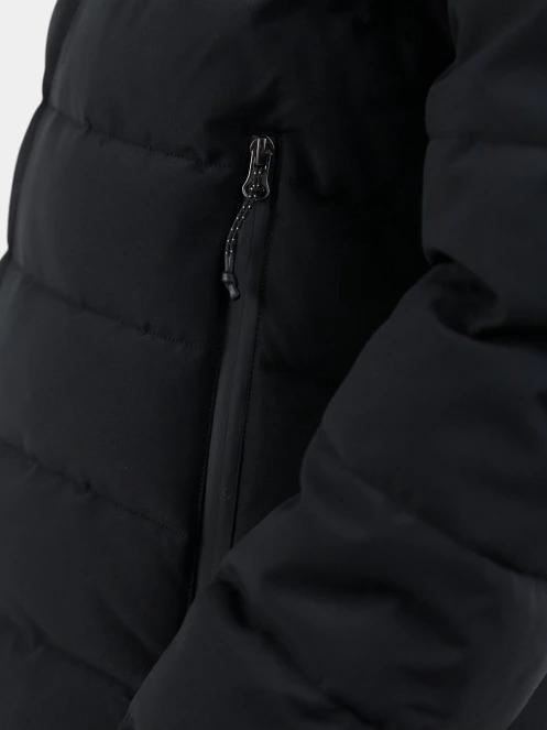 Fundango Hubble Padded Jacket férfi steppelt átmeneti kabát fekete színben 8
