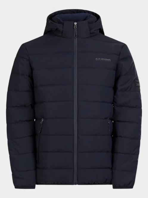 Fundango Hubble Padded Jacket férfi steppelt átmeneti kabát sötétkék színben 10
