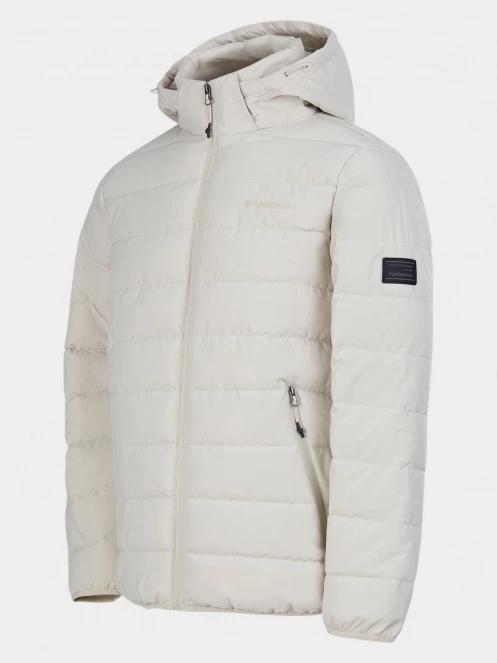 Fundango Hubble Padded Jacket férfi steppelt átmeneti kabát homok színben 9