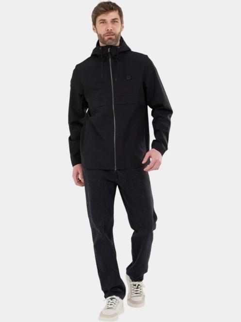 Fundango Clayton Casual Jacket férfi átmeneti kabát fekete színben 4