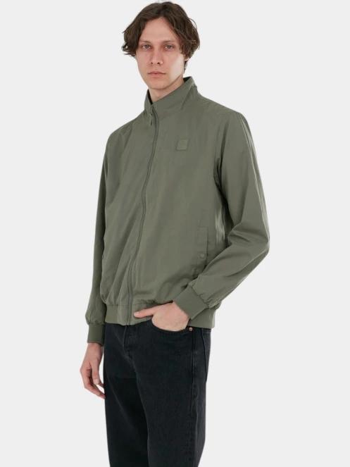 Fundango Harrington Casual Jacket férfi átmeneti kabát zöld színben 2
