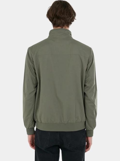 Fundango Harrington Casual Jacket férfi átmeneti kabát zöld színben 3