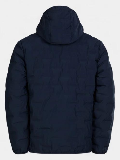 Fundango Smoke Eco Hooded Jacket férfi túrakabát sötétkék színben 9