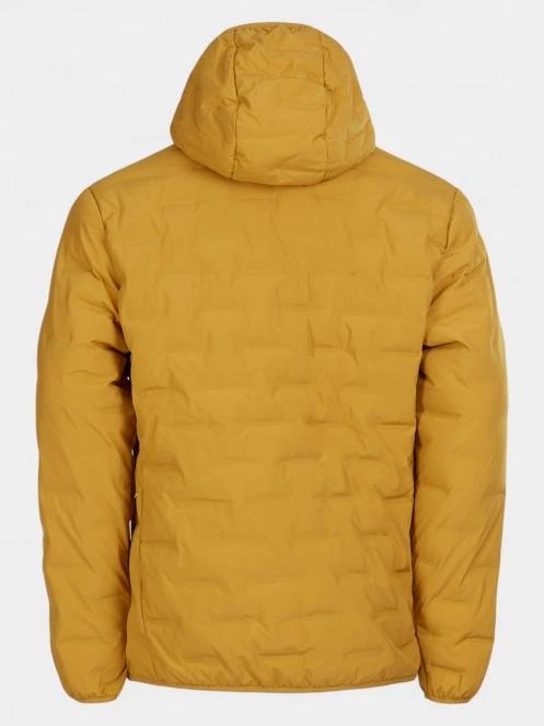 Fundango Smoke Eco Hooded Jacket férfi túrakabát sárga színben 10