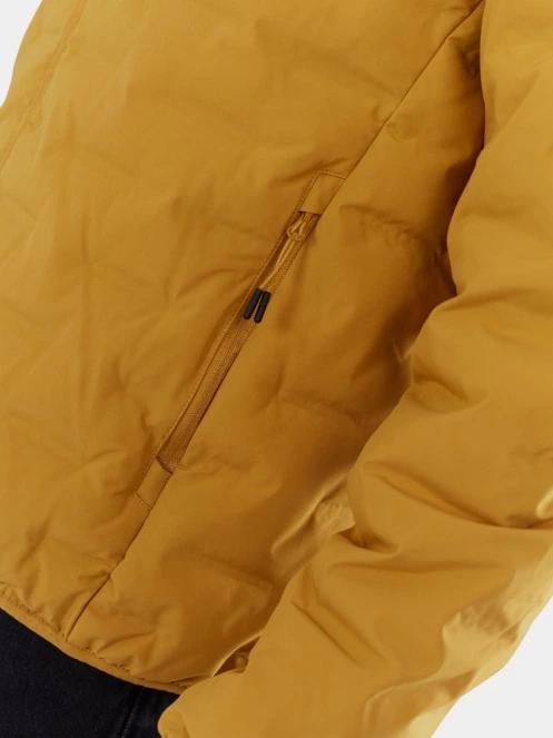 Fundango Smoke Eco Hooded Jacket férfi túrakabát sárga színben 7