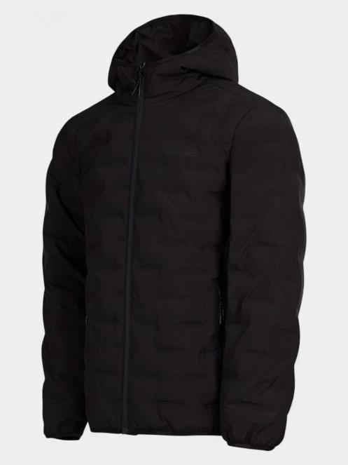 Fundango Smoke Eco Hooded Jacket férfi túrakabát fekete színben 9