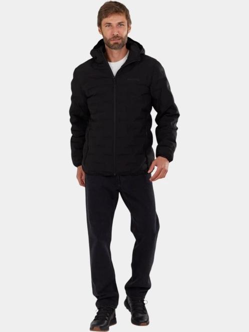 Fundango Smoke Eco Hooded Jacket férfi túrakabát fekete színben 4