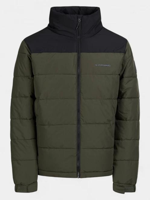 Fundango Winton Jacket férfi átmeneti kabát oliva színben 9