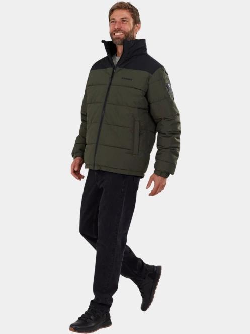 Fundango Winton Jacket férfi átmeneti kabát oliva színben 5