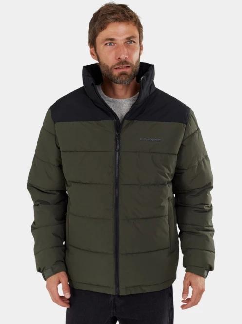 Fundango Winton Jacket férfi átmeneti kabát oliva színben 6