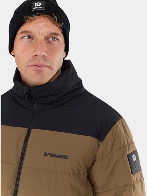 Fundango Winton Jacket férfi átmeneti kabát barna színben 6