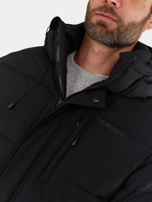 Fundango Arctic Puffer Jacket férfi télikabát fekete színben 7