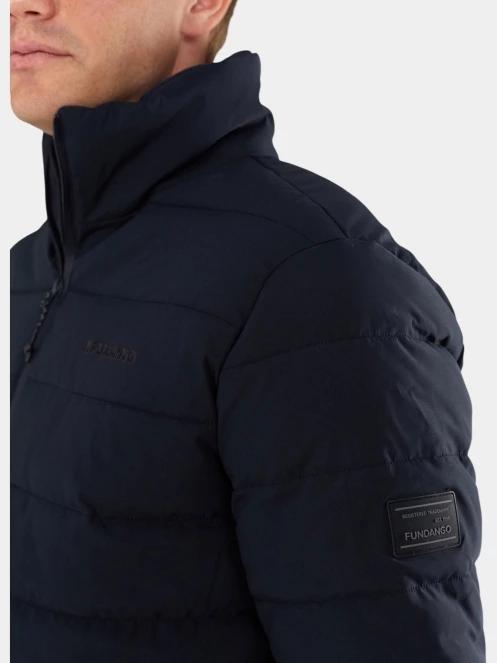 Fundango Arson Padded Jacket férfi steppelt átmeneti kabát sötétkék színben 5
