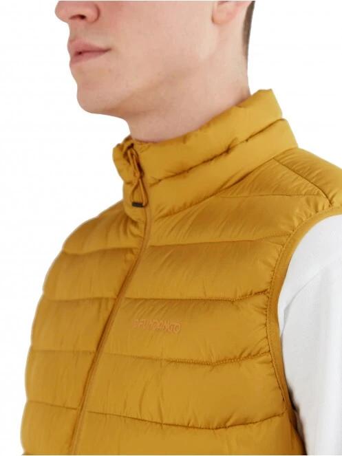 Fundango Hollow Padded Vest férfi mellény sárga színben 5