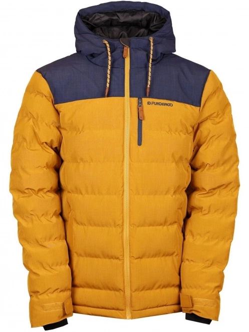 Fundango Passat Padded Jacket férfi utcai kabát barna színben 7