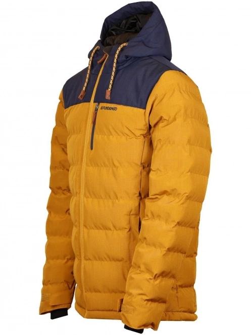 Fundango Passat Padded Jacket férfi utcai kabát barna színben 8