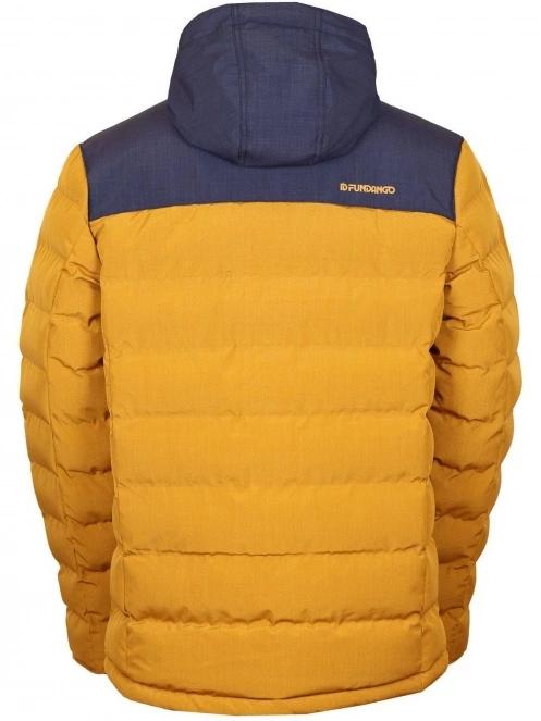 Fundango Passat Padded Jacket férfi utcai kabát barna színben 9
