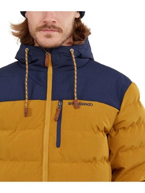 Fundango Passat Padded Jacket férfi utcai kabát barna színben 5
