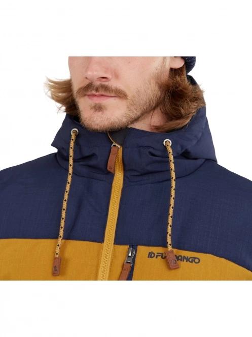 Fundango Passat Padded Jacket férfi utcai kabát barna színben 6