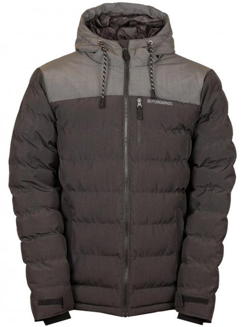 Fundango Passat Padded Jacket férfi utcai kabát fekete színben 9