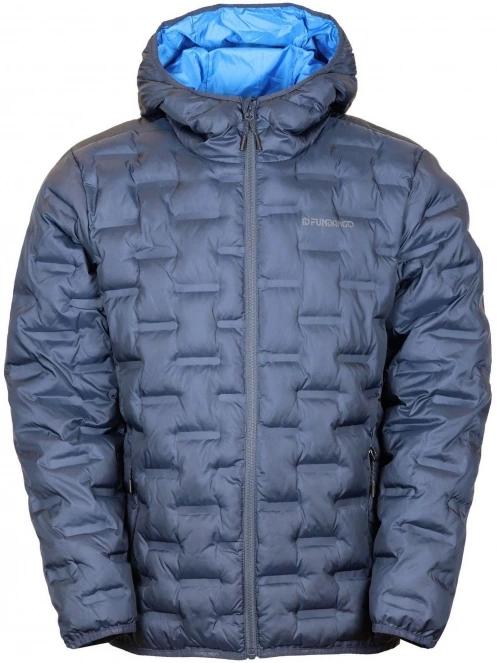 Fundango Smoke Hooded Jacket utcai kabát kék színben 8