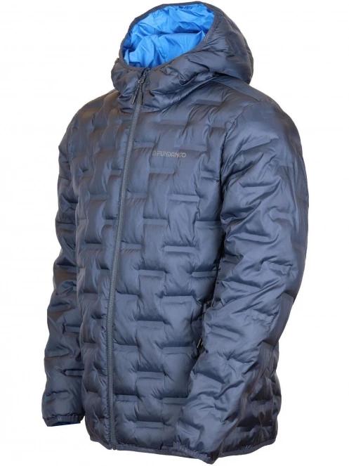 Fundango Smoke Hooded Jacket utcai kabát kék színben 9