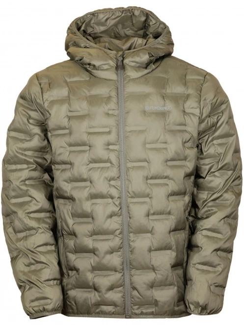 Fundango Smoke Hooded Jacket férfi utcai kabát oliva színben 8