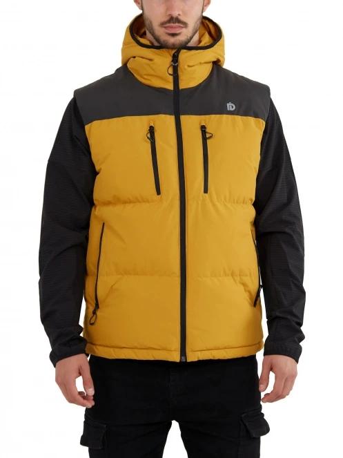 Fundango Laurel Padded Vest férfi mellény sárga színben 2