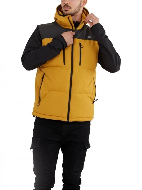 Fundango Laurel Padded Vest férfi mellény sárga színben 5