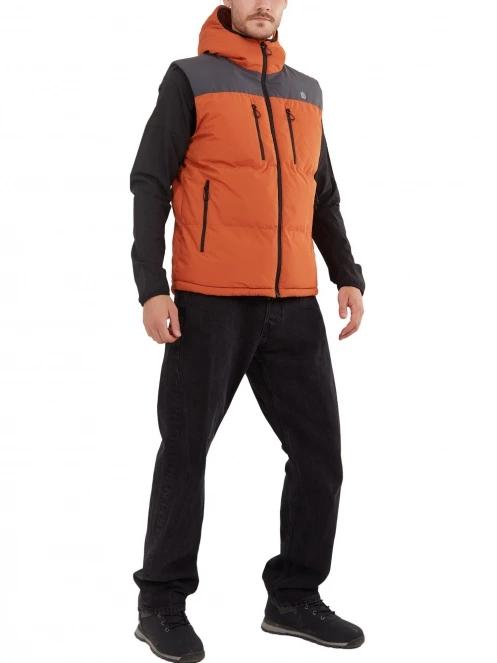 Fundango Laurel Padded Vest férfi mellény piros színben 4