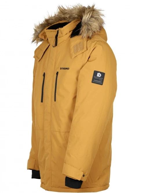 Fundango Spirit Parka Jacket férfi télikabát barna színben 10