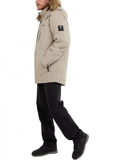 Fundango Spirit Parka Jacket férfi télikabát oliva színben 4