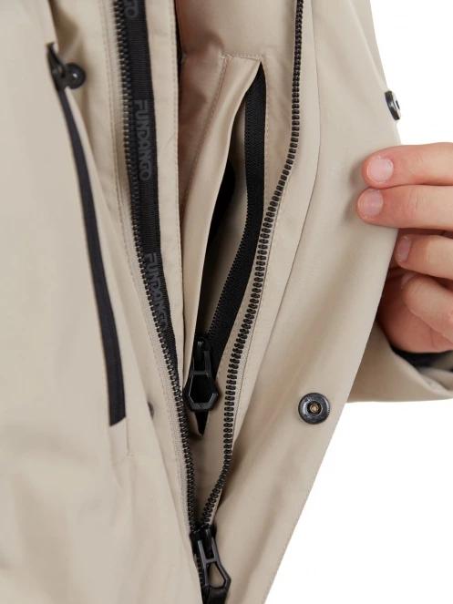 Fundango Spirit Parka Jacket férfi télikabát oliva színben 8