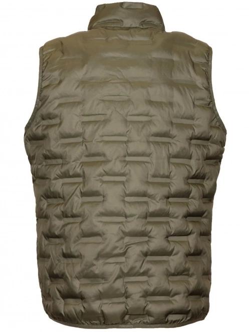 Fundango Smoke Vest férfi mellény oliva színben 9