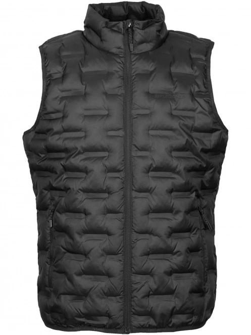 Fundango Smoke Vest férfi mellény fekete színben 9