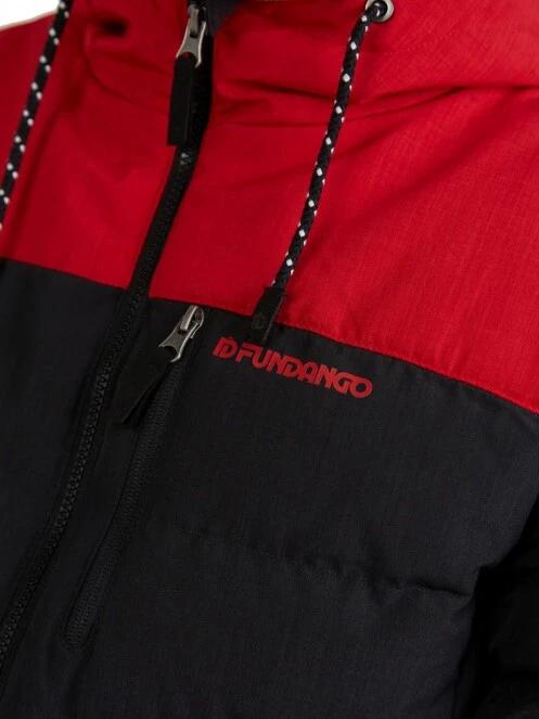 Fundango Passat Padded Jacket férfi utcai kabát szürke színben 4