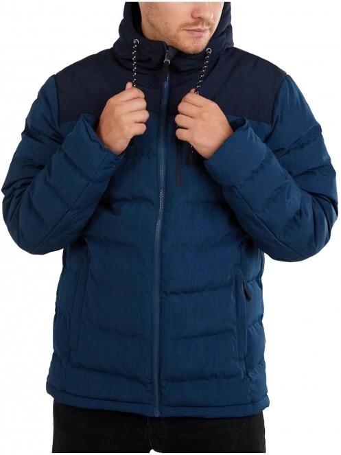 Fundango Passat Padded Jacket férfi utcai kabát kék színben 4